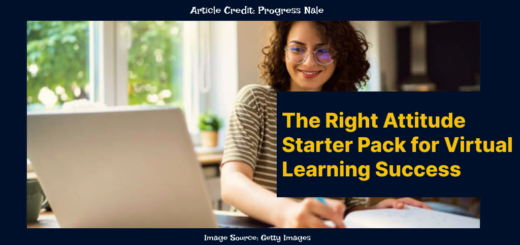 The Right Attitude Starter Pack for Virtual Learning Success